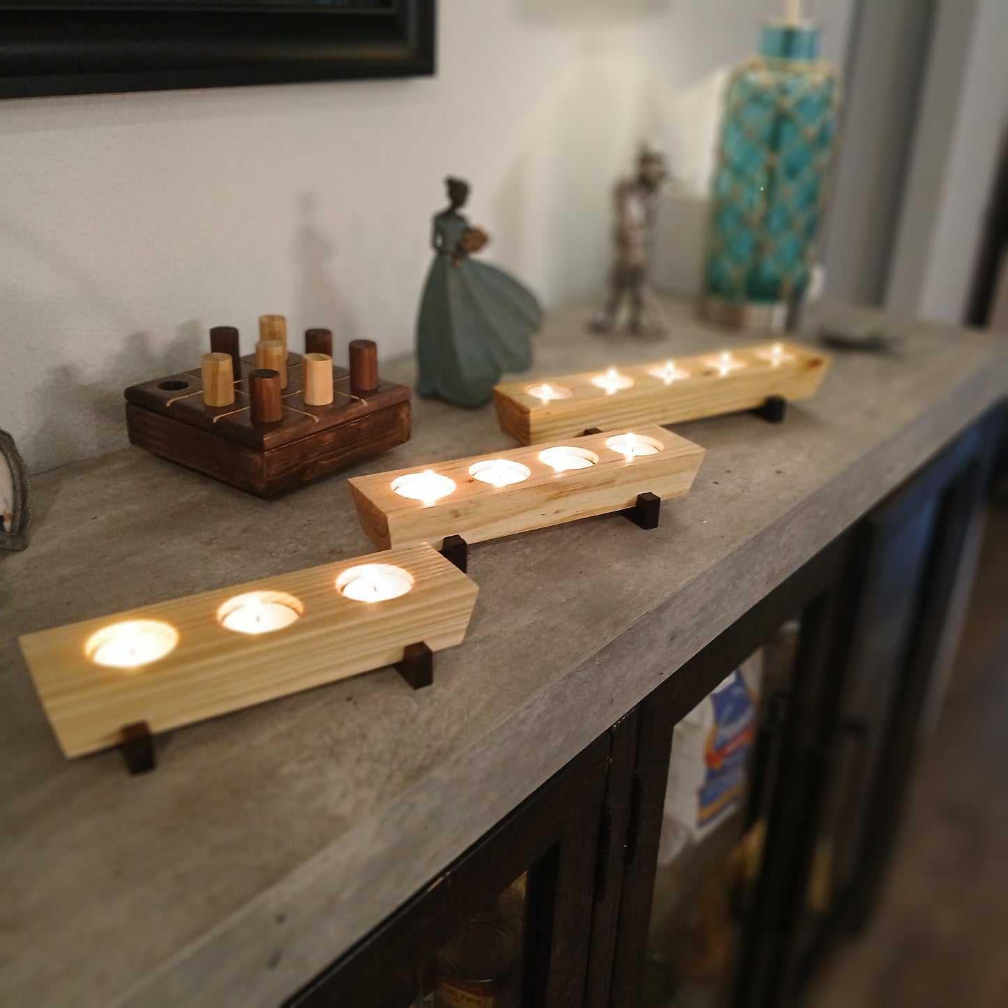 Modern Style Candle Holder 5 Light