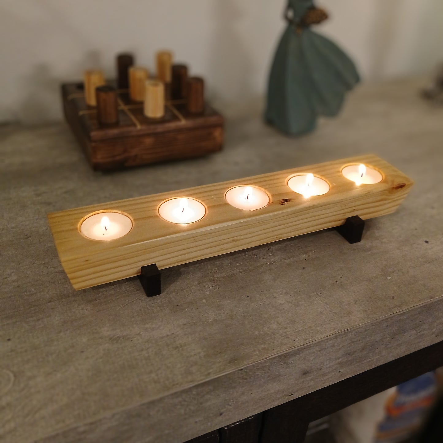 Modern Style Candle Holder 5 Light