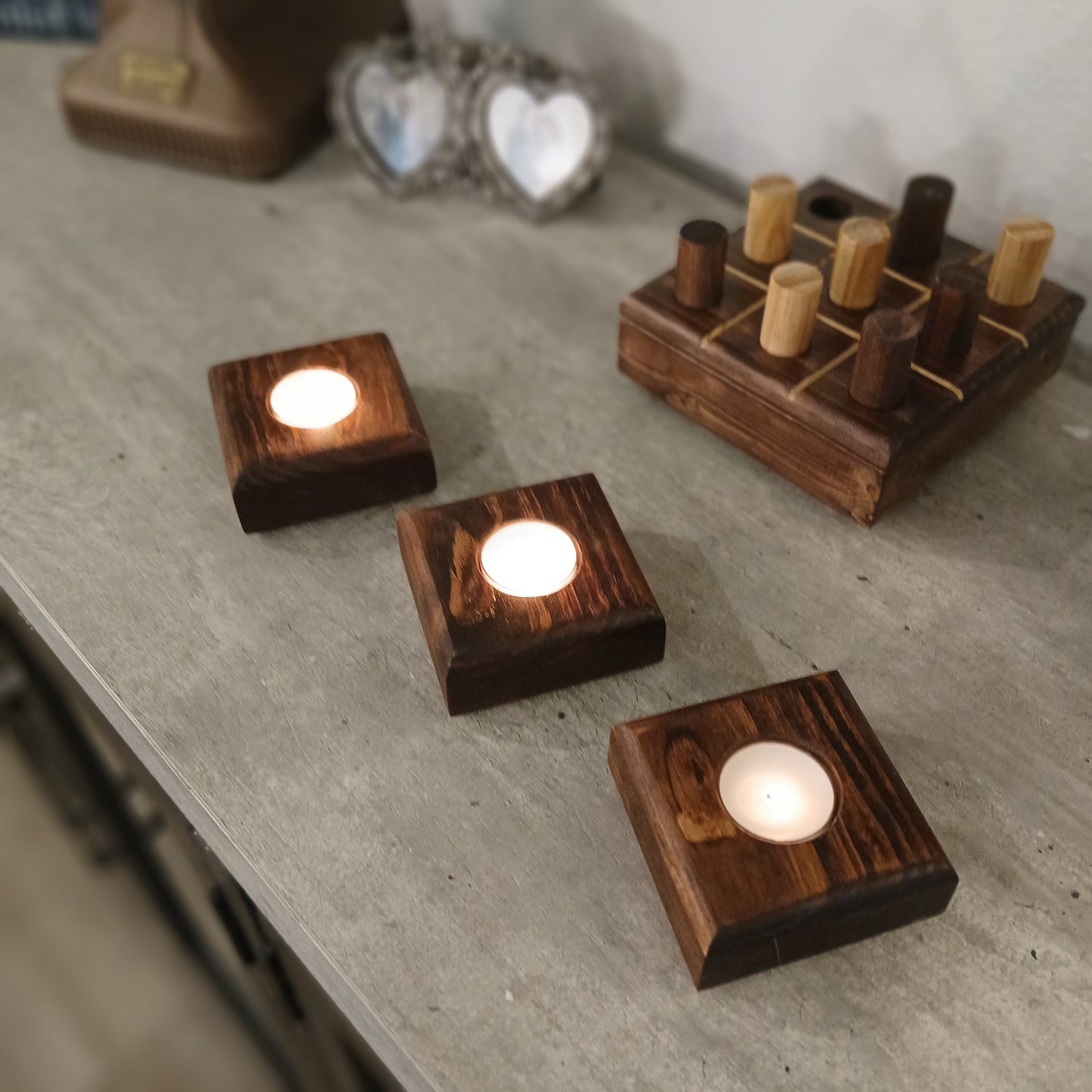 Trio Tealight Burner Set