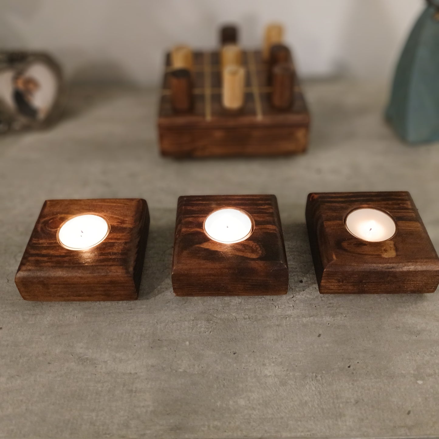 Trio Tealight Burner Set