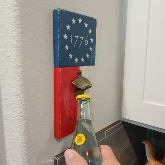 1776 Themed Bottle opener