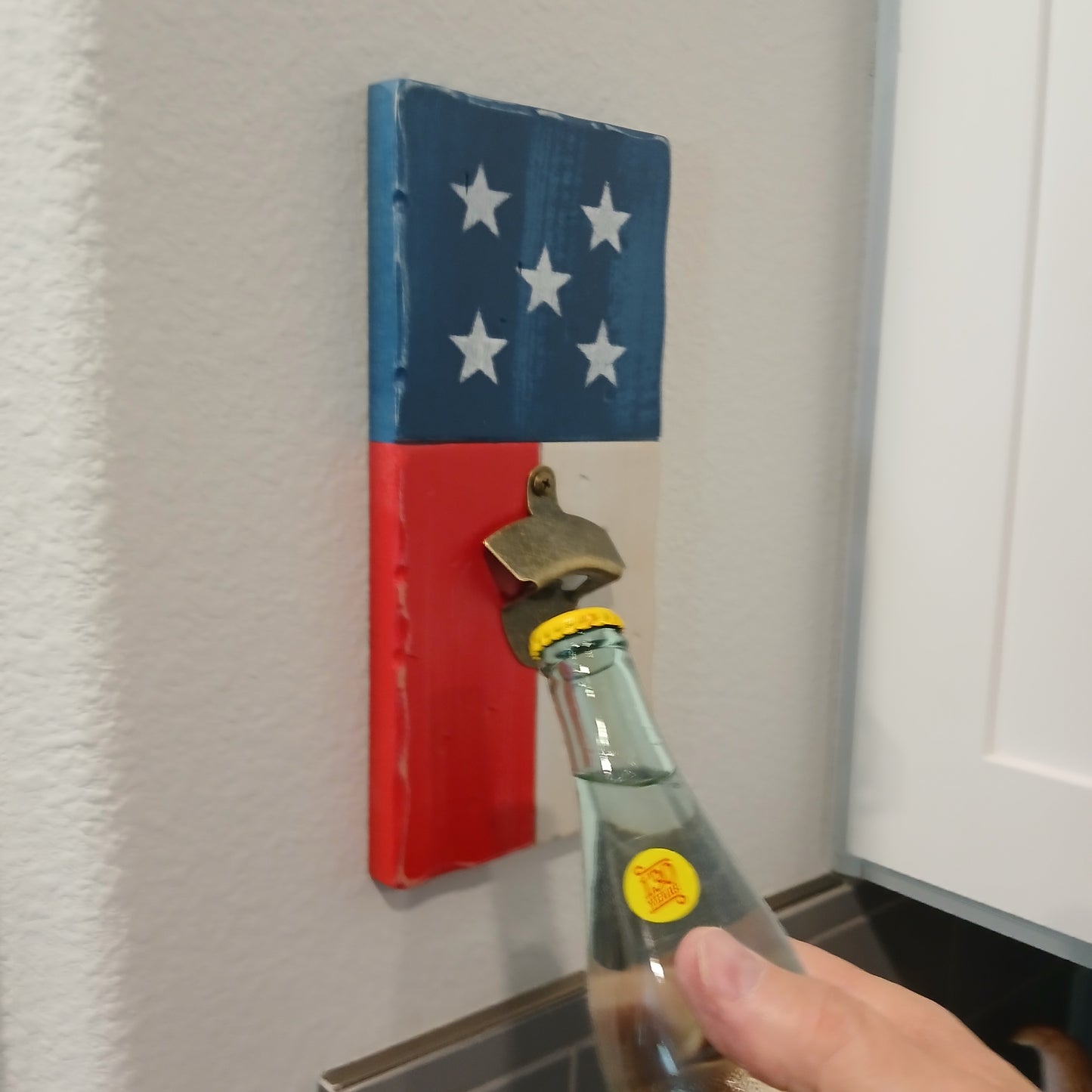 American Flag Bottle opener