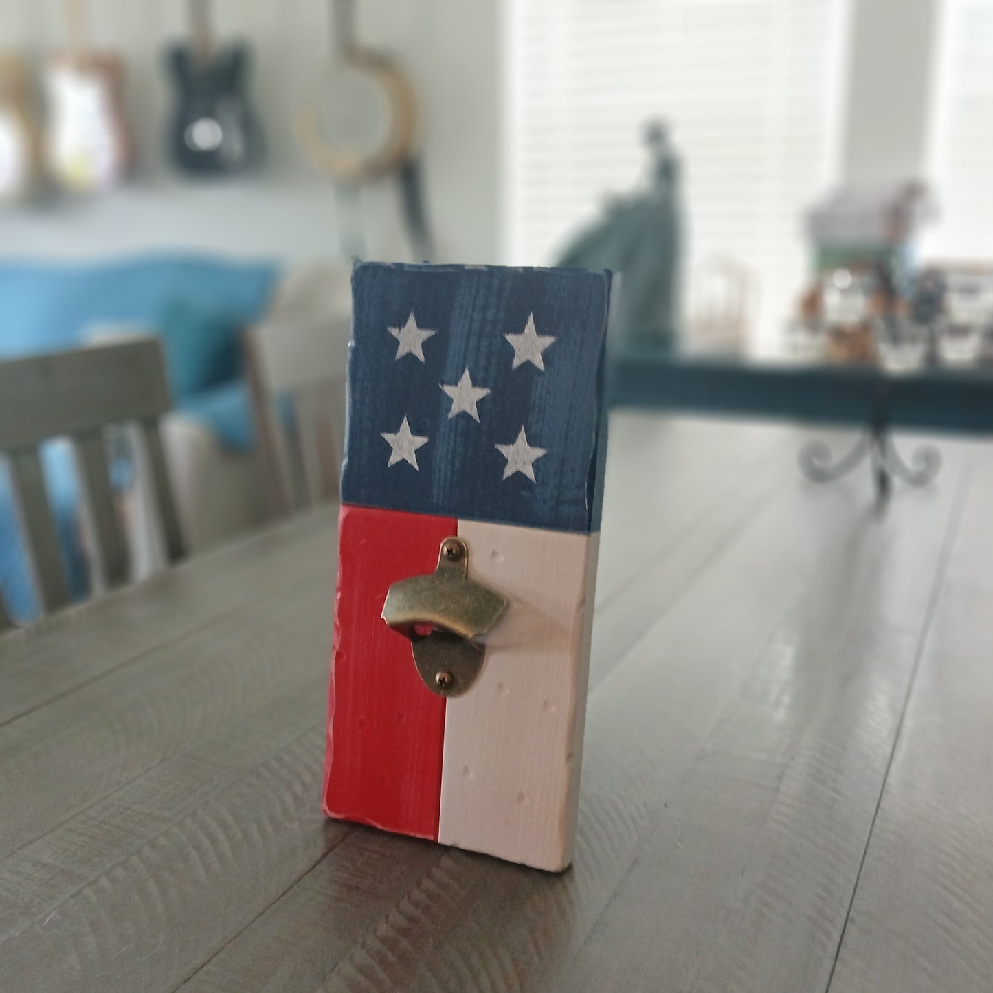 American Flag Bottle opener