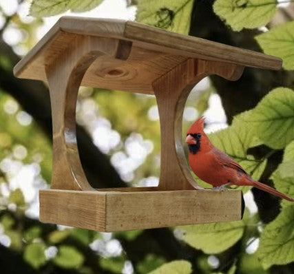 Pine bird feeder